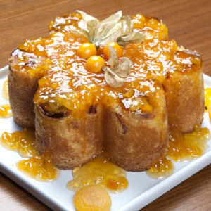 Bolo Flor de Damasco