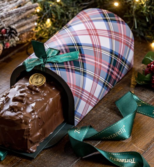 Bolo Chocolate, Caramelo e Noz Pecan