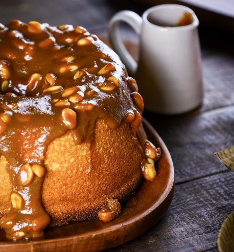 Bolo Paçoquinha com Pé de Moça